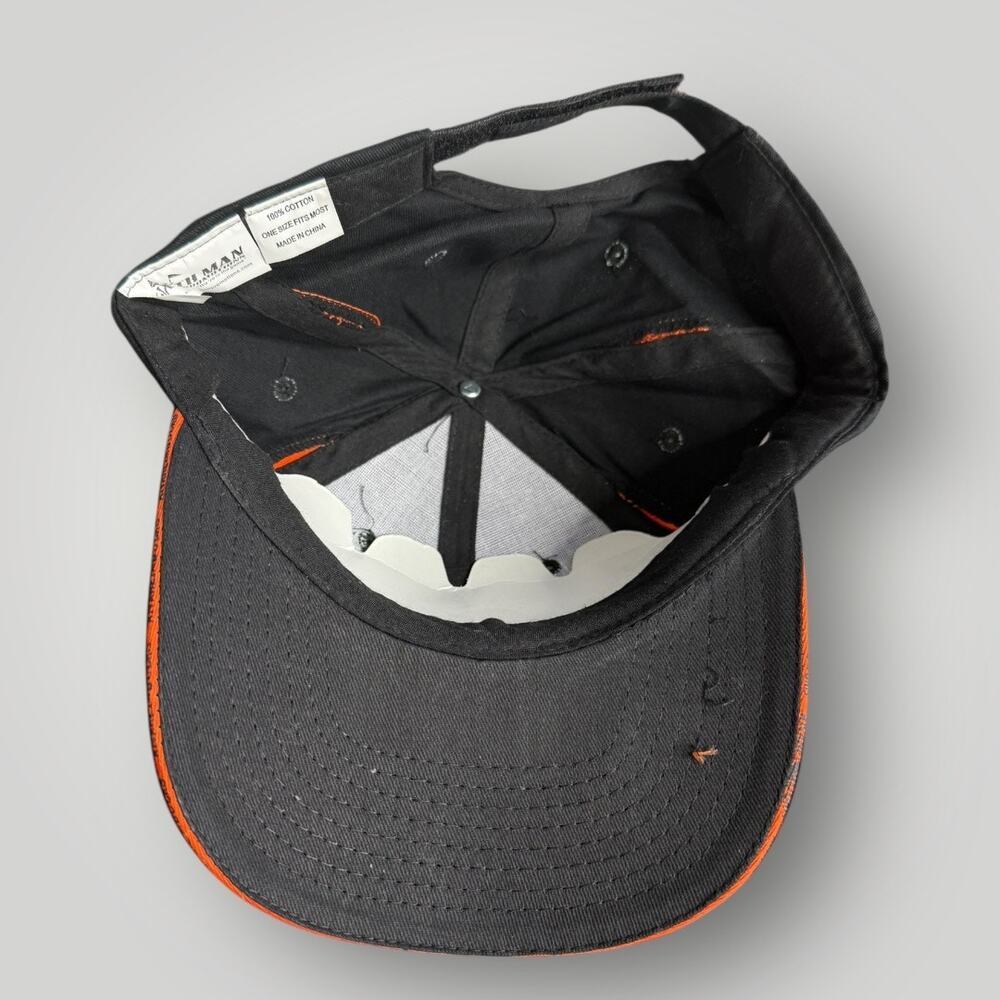 Anaheim Ducks NHL Hat Time Warner Cable Promo Black Orange Adjustable Cap - Picture 2 of 7